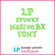 Spunky Satin Stitch Machine Embroidery Font – 7 Sizes + Scalable Native BX File