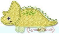 Dinosaur Applique 2 4x4 5x7