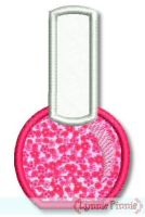 Nail Polish Bottle Applique 4x4 5x7