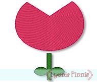 Tulip Flower - Filled 4x4 & 5x7